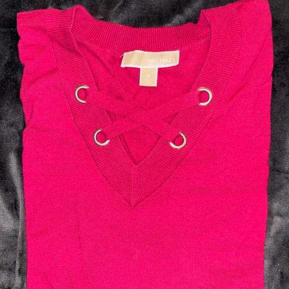 Michael Kors Fuchsia Sweater - Picture 2 of 2